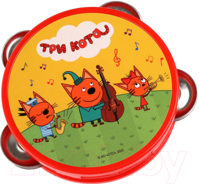 Изображение товара Музыкальная игрушка Играем вместе Три Кота / 1912M252-R4