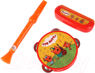 Изображение товара Музыкальная игрушка Играем вместе Три Кота / 1912M252-R4
