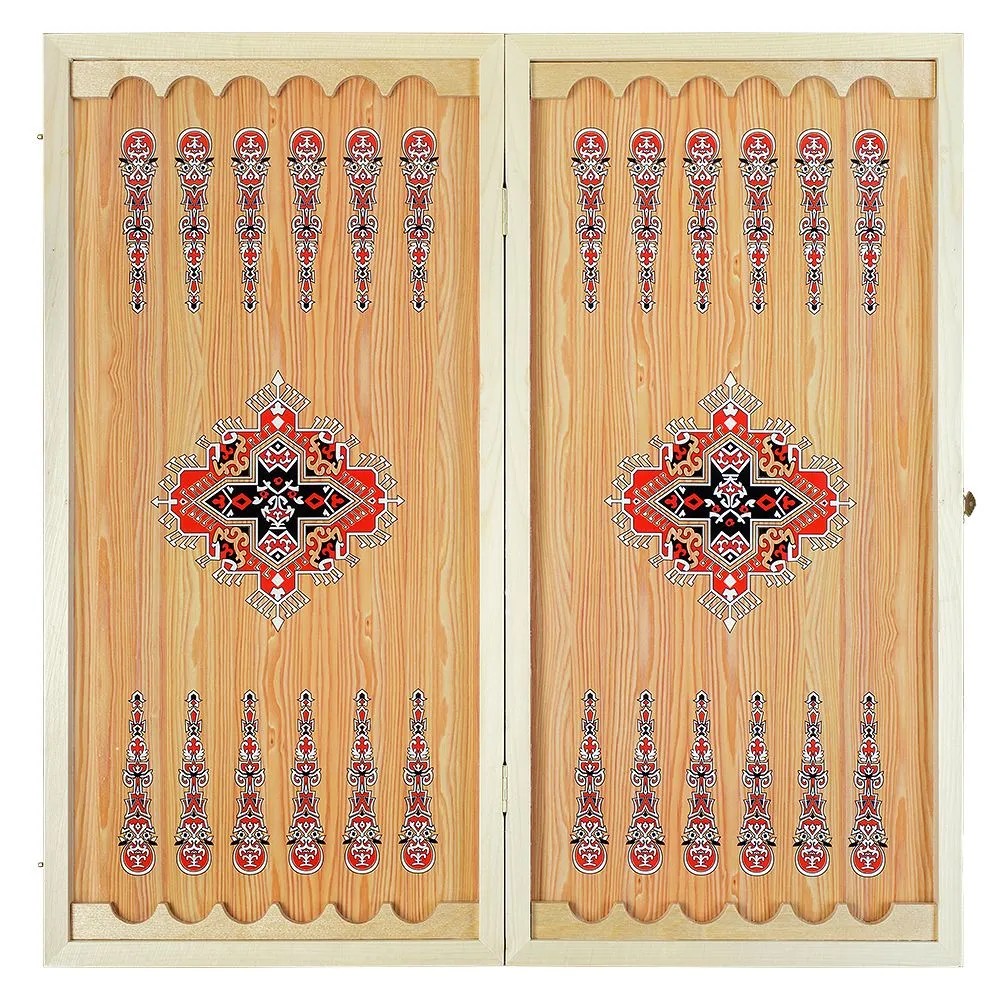 Набор настольных игр Partida Сирия. Голубые малые Нарды, шашки / rasgol40 — фото 4