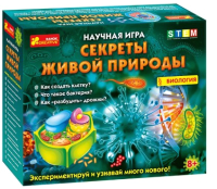 

Набор для опытов Ranok-Creative, Секреты живой природы. Биология / 12123019Р