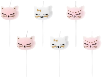 

Набор свечей для торта PartyDeco, Кот / SCS-4