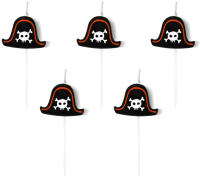 Набор свечей для торта PartyDeco Пираты / SCS-3 (5шт) - 
