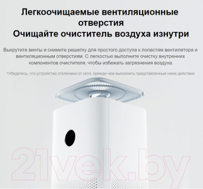 Очиститель воздуха Xiaomi Smart Air Purifier 4 EU / BHR5096GL/AC-M16-SC