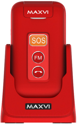 Мобильный телефон Maxvi E5 (красный)