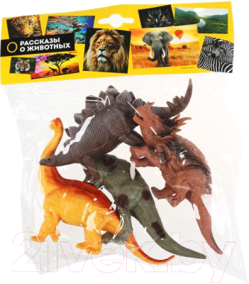 Набор фигурок игровых Играем вместе Динозавры / B1084626-R (4шт)
