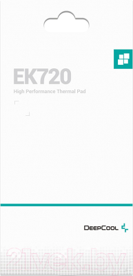 Термопрокладка Deepcool EK720-L-1.5 / R-EK720-GYLL15-G-1 (100x50x1.5)