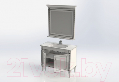Комплект мебели для ванной Aquanet Селена с зеркалом 105 / 233125