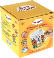 

Набор для творчества MultiArt, Кружка Для Росписи Три Кота / 100MUG-TC1