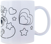 

Набор для творчества MultiArt, Кружка для росписи / MUG-MAKITTY