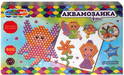 Развивающая игра MultiArt Аквамозаика Феи / ABMA800-1