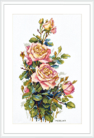 Набор для вышивания Merejka Жёлтые розы / K-154 - 
