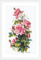 Набор для вышивания Merejka Розовые розы / K-155 - 