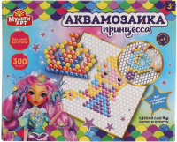 

Развивающая игра MultiArt, Аквамозаика Принцесса / ABMA300-10
