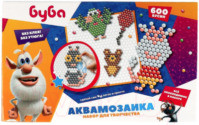 Развивающая игра MultiArt Аквамозаика Буба / AB600-BUBA1