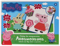 

Развивающая игра MultiArt, Аквамозаика Свинка Пеппа / AB400-PP1