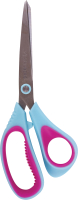 Ножницы канцелярские Brauberg Extra / 236452 (бирюзовый/фиолетовый) - 