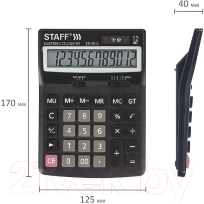 Калькулятор Staff STF-2512