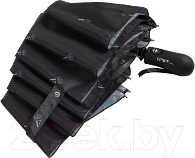 Зонт складной Gianfranco Ferre 6036-OC Tiara Black