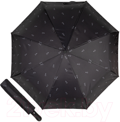 Зонт складной Gianfranco Ferre 6036-OC Tiara Black