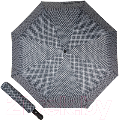 Зонт складной Gianfranco Ferre 6036-OC Logo Rombo Grey