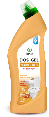 Чистящее средство для ванной комнаты Grass Dos Gel Сила цитрусов / 125682 (1л)