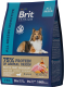 Сухой корм для собак Brit Premium Dog Sensitive с ягненком и индейкой / 5050031 (3кг) - 