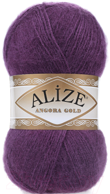 Пряжа для вязания Alize Angora Gold 111 (550, сливовый)