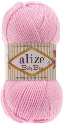 Пряжа для вязания Alize Baby Best / 191 (240м, розовый)