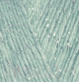 Изображение товара Пряжа для вязания Alize Angora Gold Simli 75% акрил, 20% шерсть, 5% металлик / 515 (500м, миндаль)