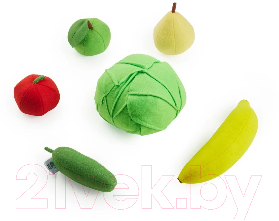 Набор игрушечных продуктов Happy Baby Овощи, фрукты / 330701
