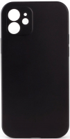 Чехол-накладка Case Coated для iPhone 12 (черный) - 
