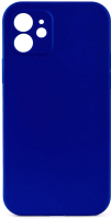 Чехол-накладка Case Coated для iPhone 12 (синий) - 