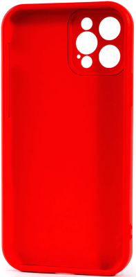 Чехол-накладка Case Coated для iPhone 12 Pro (красный)