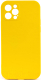 Чехол-накладка Case Coated для iPhone 12 Pro (желтый) - 