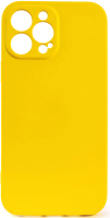 Чехол-накладка Case Coated для iPhone 13 Pro Max (желтый) - 