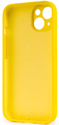Чехол-накладка Case Coated для iPhone 13 (желтый)