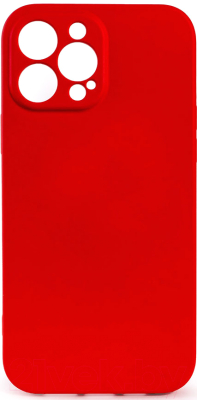Чехол-накладка Case Coated для iPhone 13 Pro Max (красный)