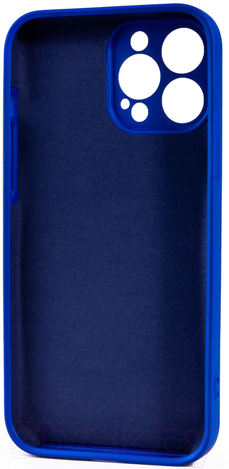 Чехол-накладка Case Coated для iPhone 13 Pro Max (синий) — фото 2