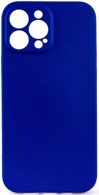 Чехол-накладка Case Coated для iPhone 13 Pro Max (синий)