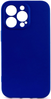 Чехол-накладка Case Coated для iPhone 13 Pro (синий) - 