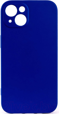 Чехол-накладка Case Coated для iPhone 13 (синий)