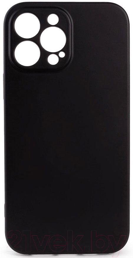 Чехол-накладка Case Coated для iPhone 13 Pro Max (черный) — фото 1
