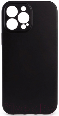 Чехол-накладка Case Coated для iPhone 13 Pro Max (черный)