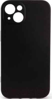 Чехол-накладка Case Coated для iPhone 13 (черный)