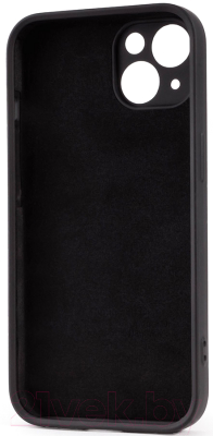 Чехол-накладка Case Coated для iPhone 13 (черный)