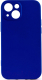 Чехол-накладка Case Coated для iPhone 13 Mini (синий) - 