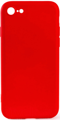 Чехол-накладка Case Coated для iPhone 7/8 (красный)