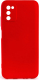 Чехол-накладка Case Coated для Galaxy A03s (красный) - 