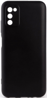 Чехол-накладка Case Coated для Galaxy A03s (черный) - 