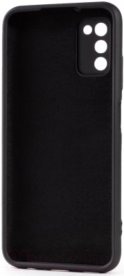 Чехол-накладка Case Coated для Galaxy A03s (черный)